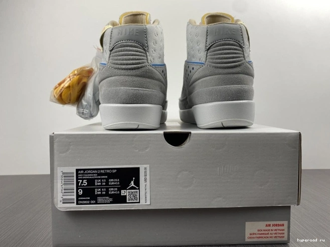 2 Grey DN3802-001 Jordan Retro Fog Union 0818